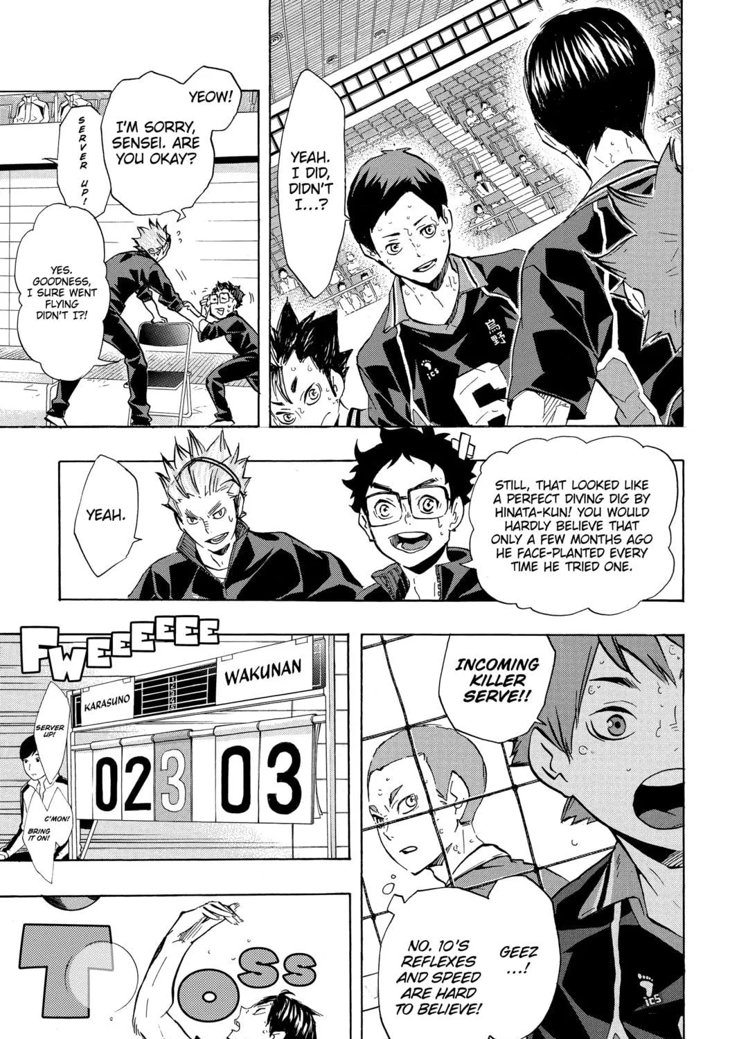 Read Haikyu!! chapter 122 image 4 on Lezhin