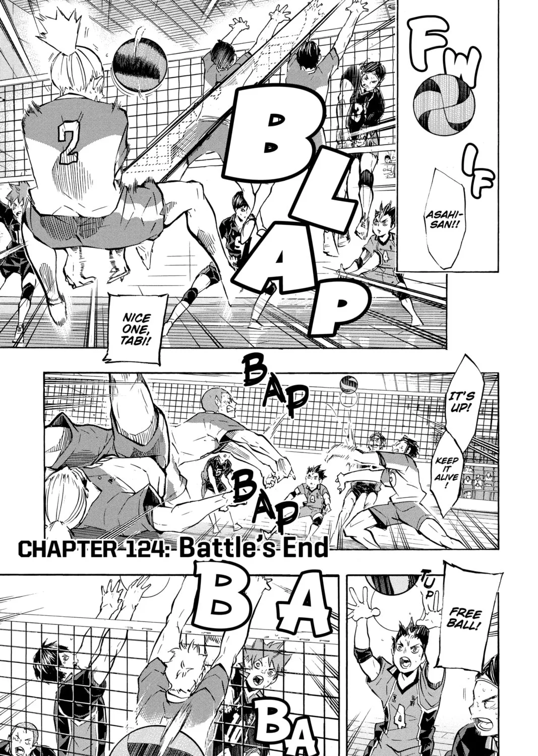 Read Haikyu!! chapter 124 image 0 on Lezhin