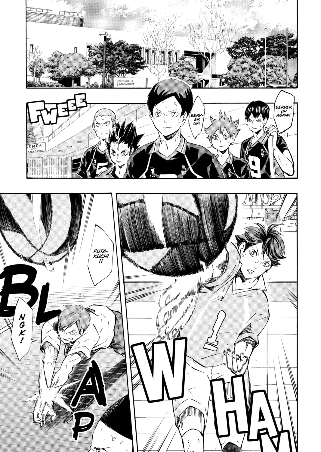 Read Haikyu!! chapter 125 image 12 on Lezhin