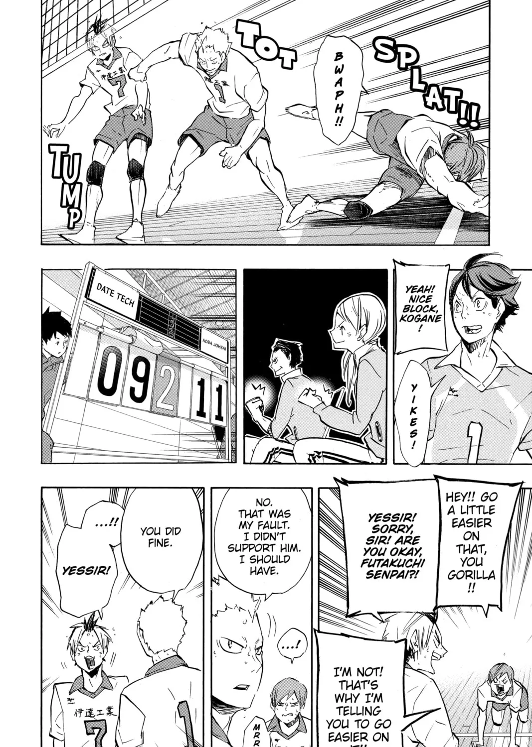 Read Haikyu!! chapter 126 image 36 on Lezhin