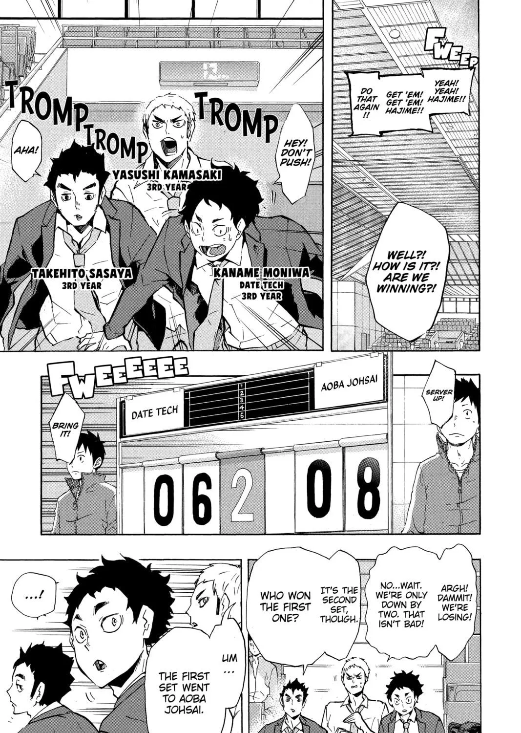 Read Haikyu!! chapter 126 image 4 on Lezhin