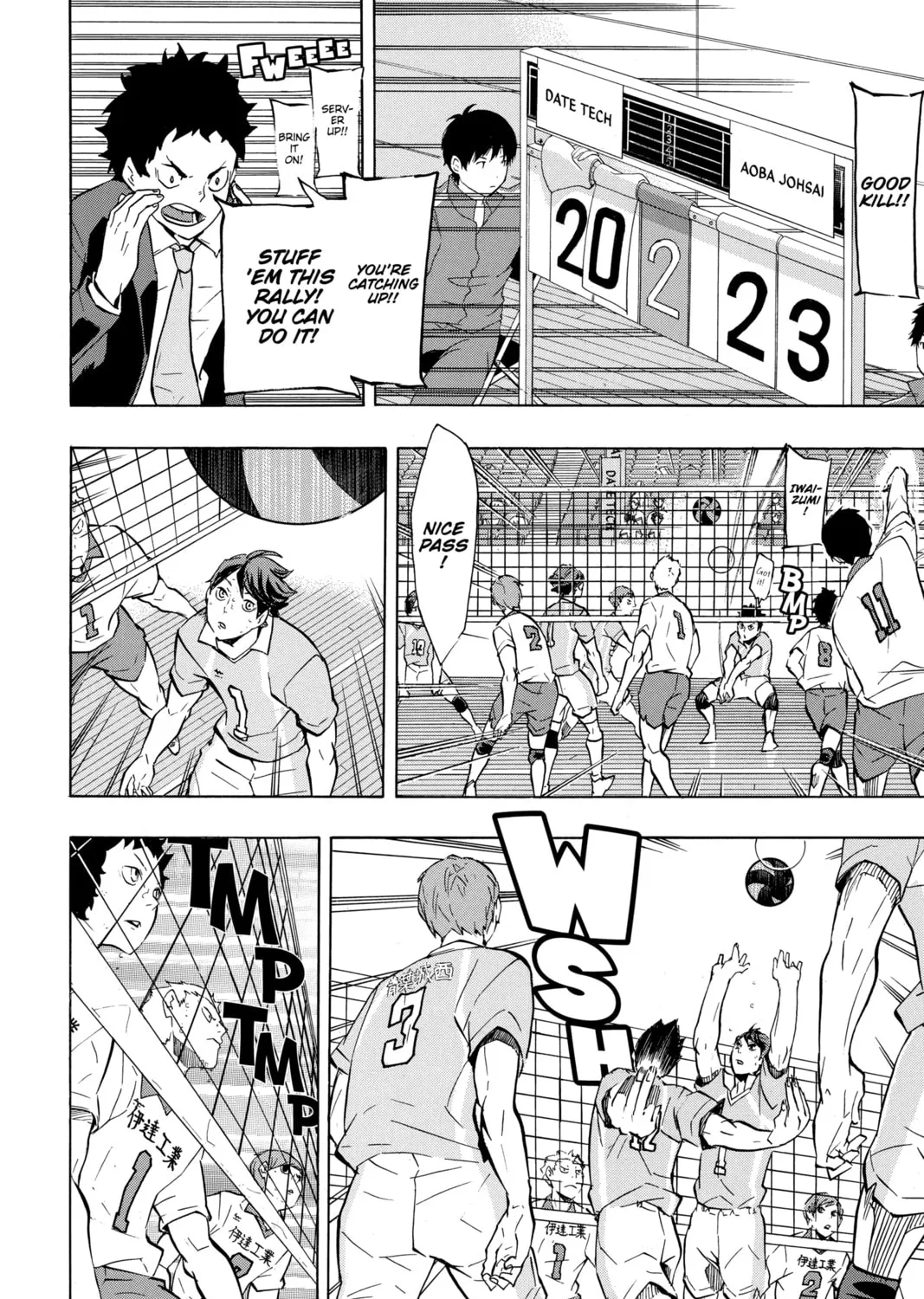 Read Haikyu!! chapter 127 image 14 on Lezhin