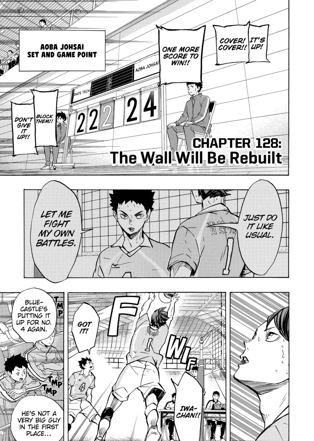 Read Haikyu!! chapter 128 image 0 on Lezhin