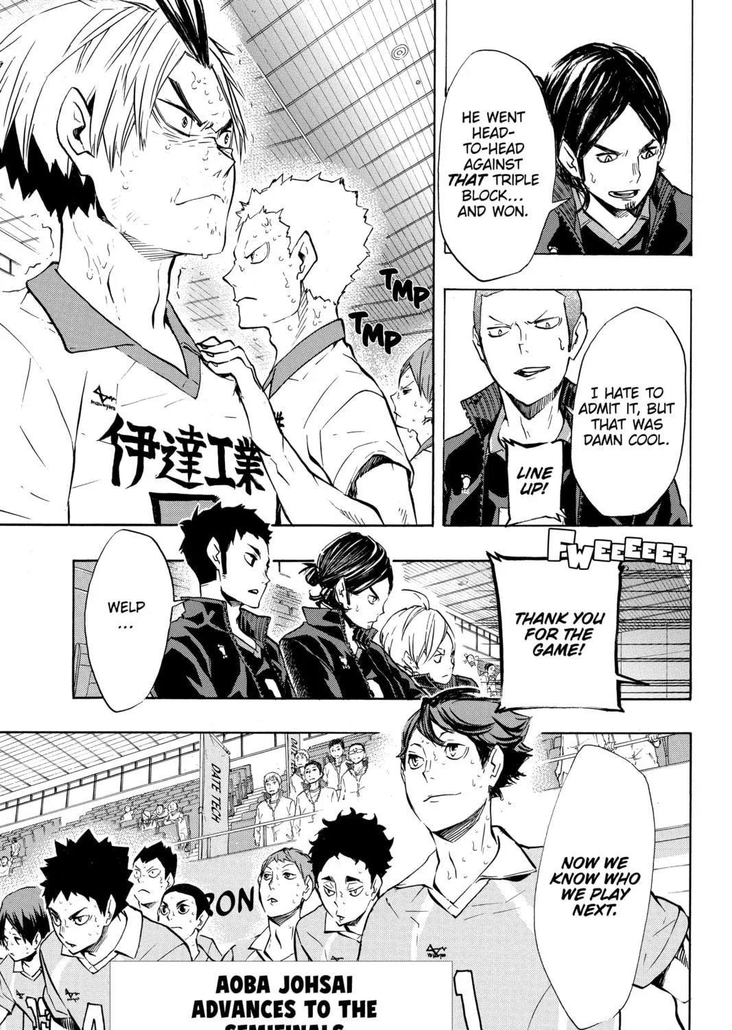 Read Haikyu!! chapter 128 image 10 on Lezhin