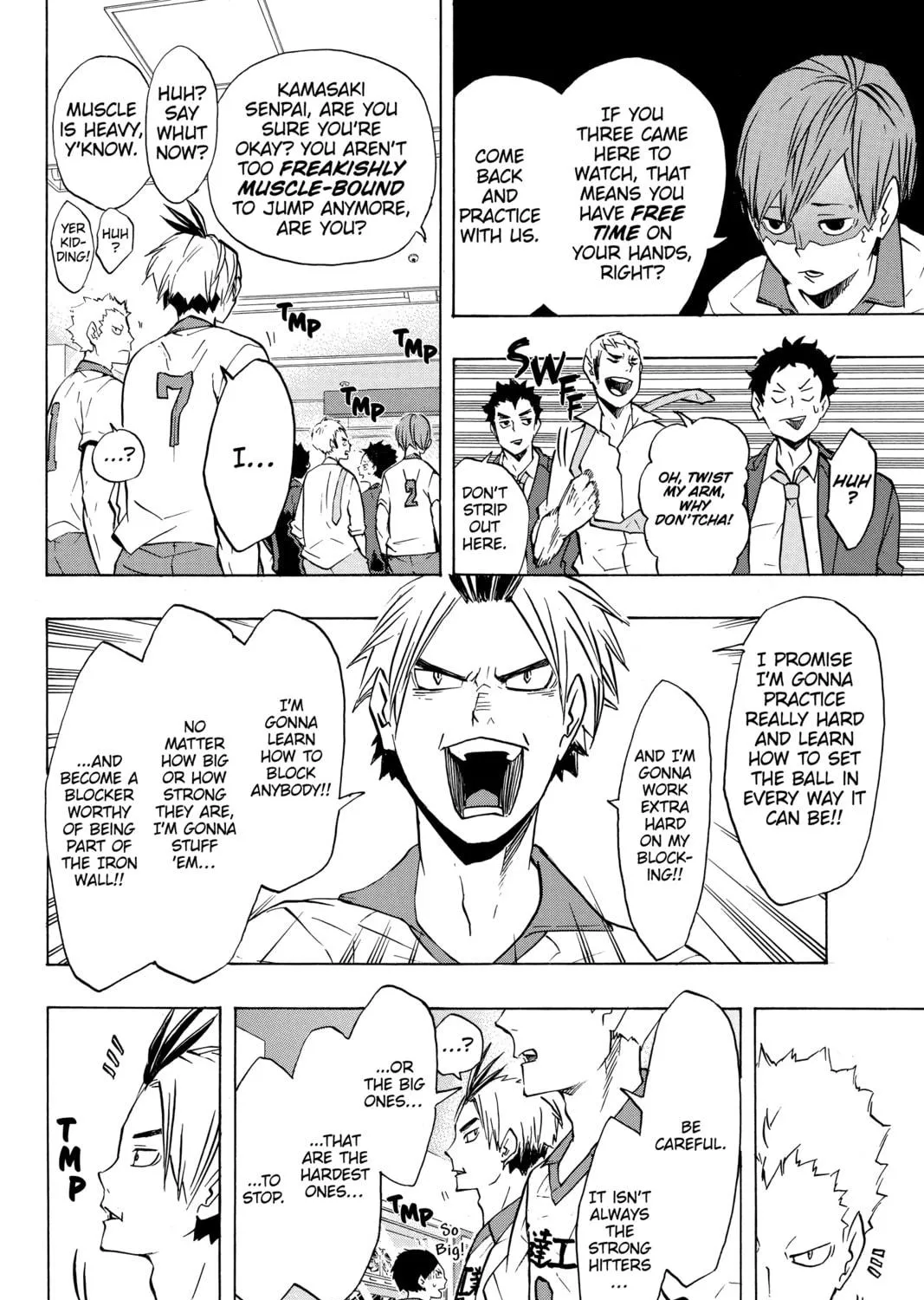 Read Haikyu!! chapter 128 image 16 on Lezhin