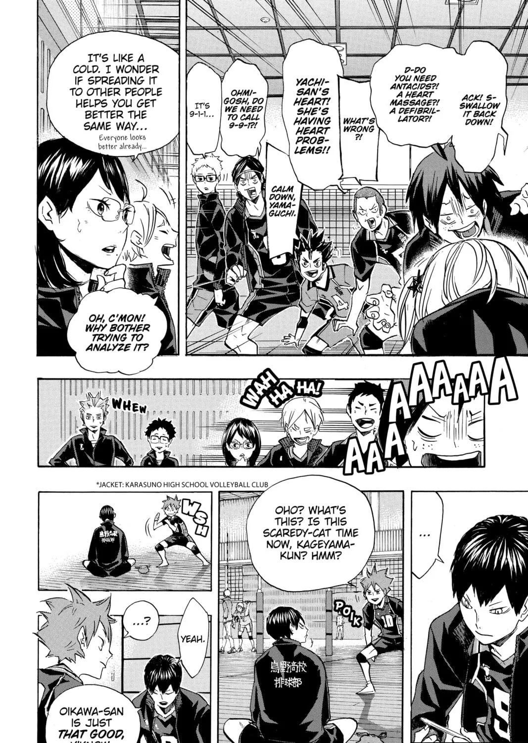Read Haikyu!! chapter 128 image 28 on Lezhin