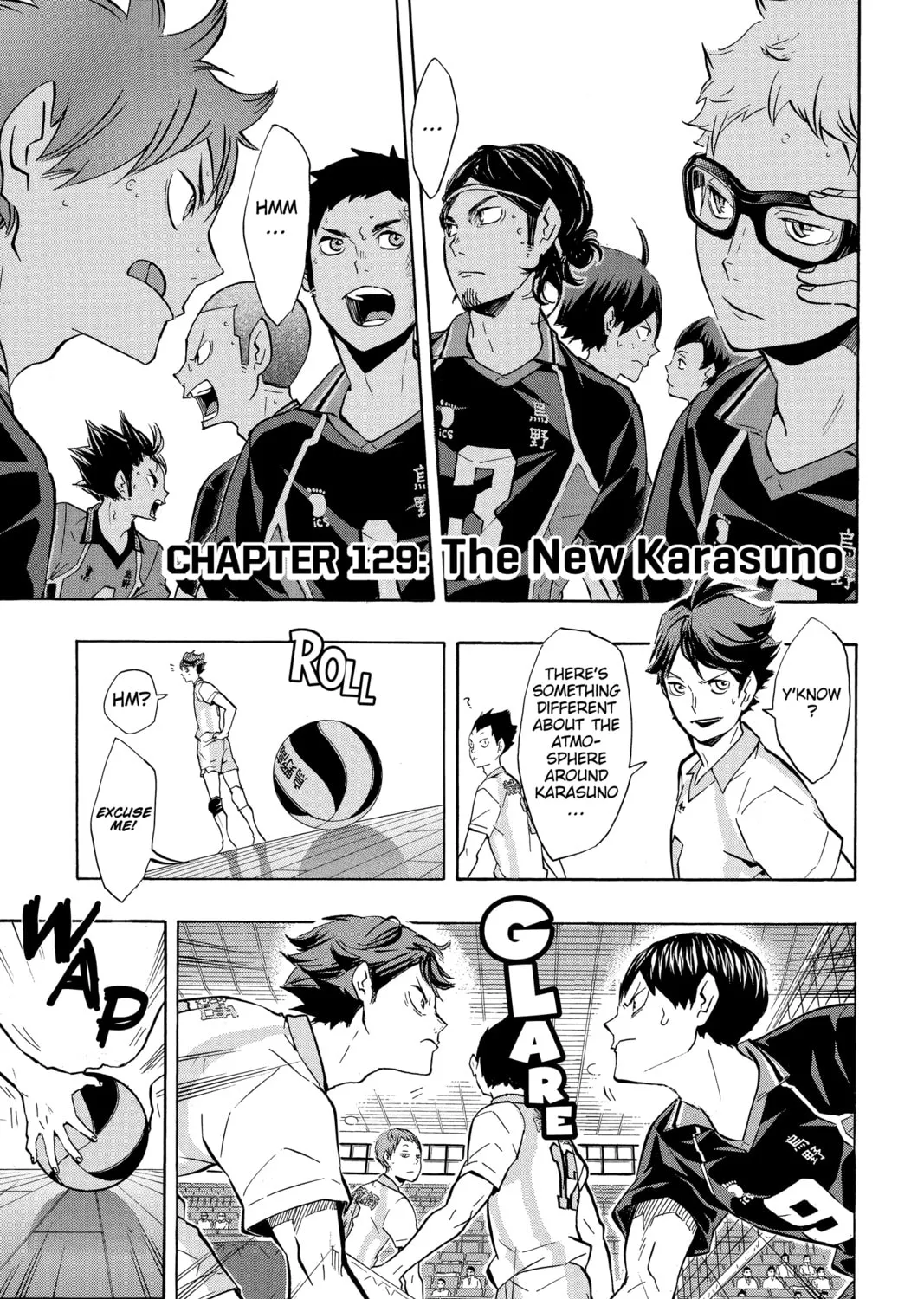 Read Haikyu!! chapter 129 image 0 on Lezhin