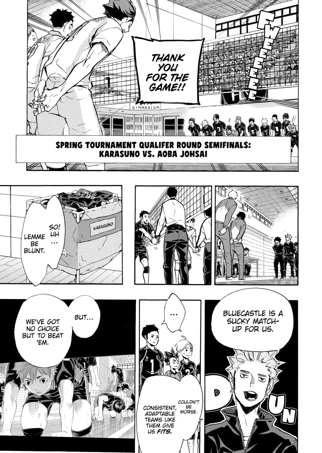 Read Haikyu!! chapter 129 image 12 on Lezhin