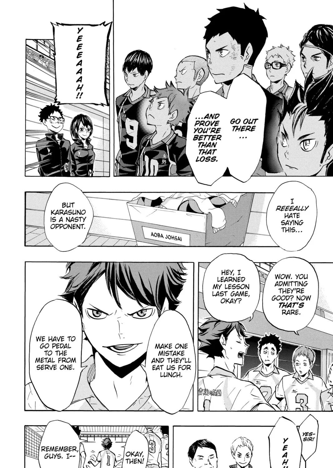 Read Haikyu!! chapter 129 image 14 on Lezhin