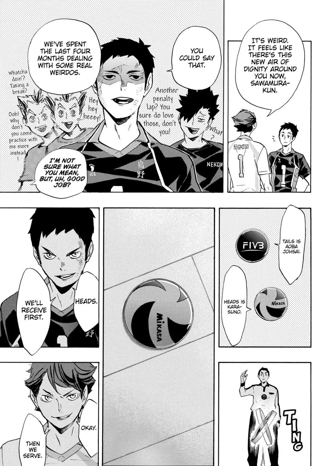 Read Haikyu!! chapter 129 image 8 on Lezhin