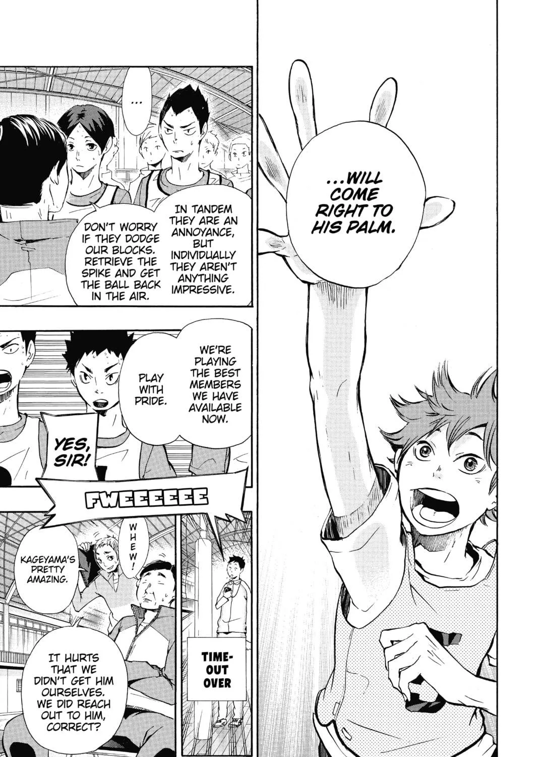 Read Haikyu!! chapter 13 image 16 on Lezhin