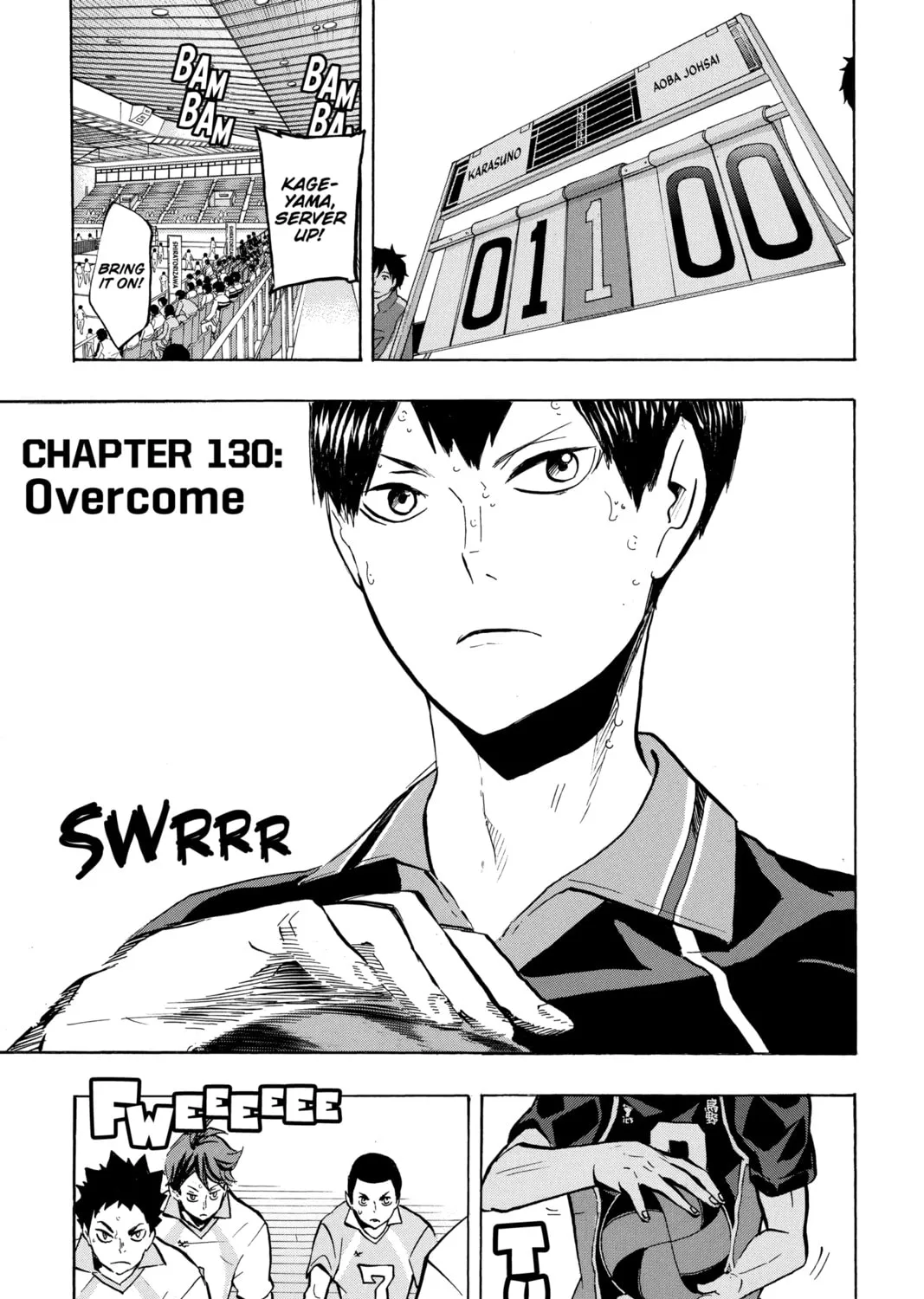 Read Haikyu!! chapter 130 image 0 on Lezhin