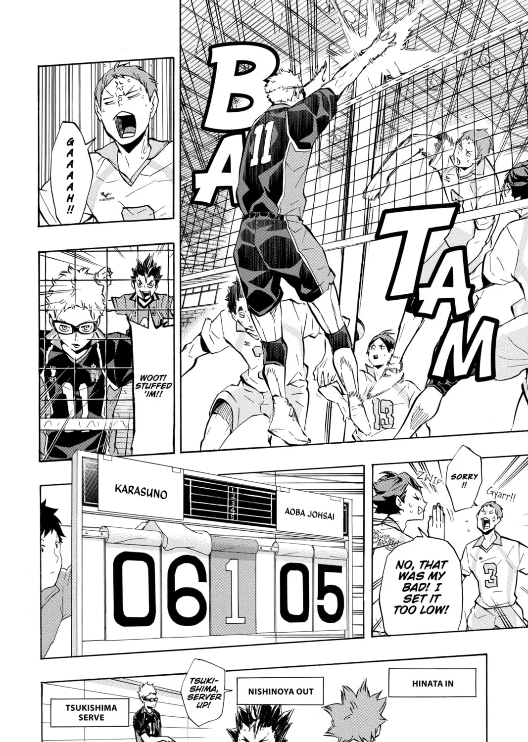 Read Haikyu!! chapter 130 image 14 on Lezhin