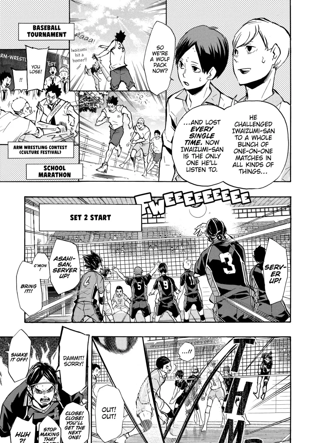 Read Haikyu!! chapter 132 image 12 on Lezhin