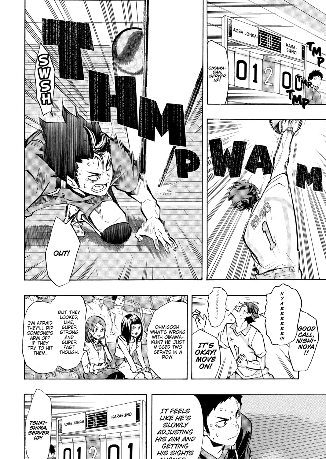 Read Haikyu!! chapter 132 image 14 on Lezhin