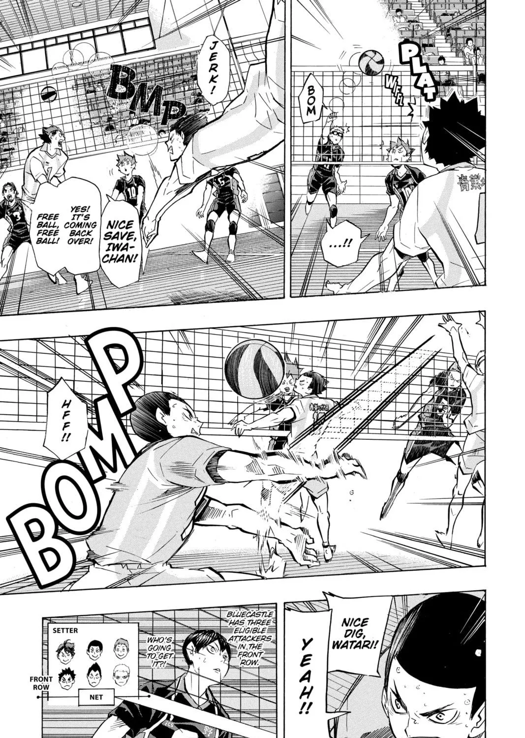 Read Haikyu!! chapter 132 image 16 on Lezhin