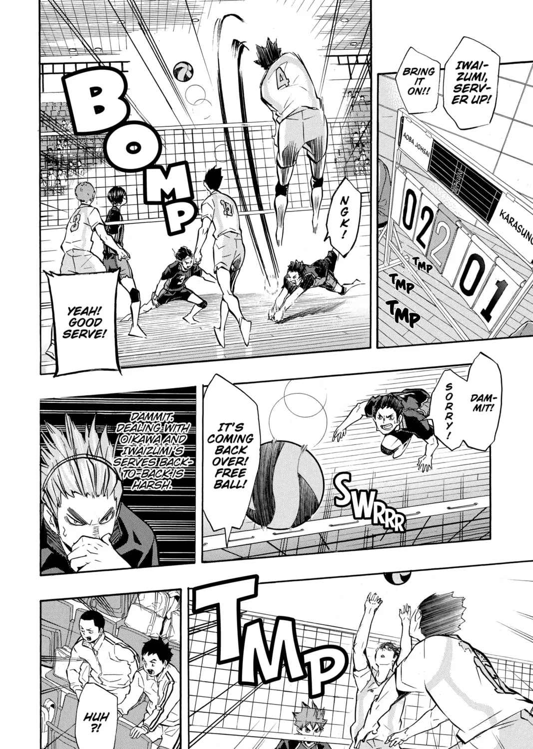 Read Haikyu!! chapter 132 image 24 on Lezhin