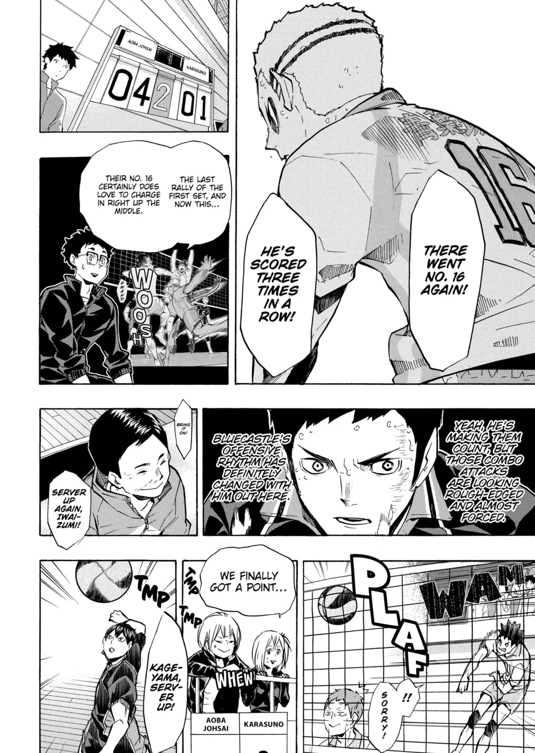Read Haikyu!! chapter 132 image 32 on Lezhin