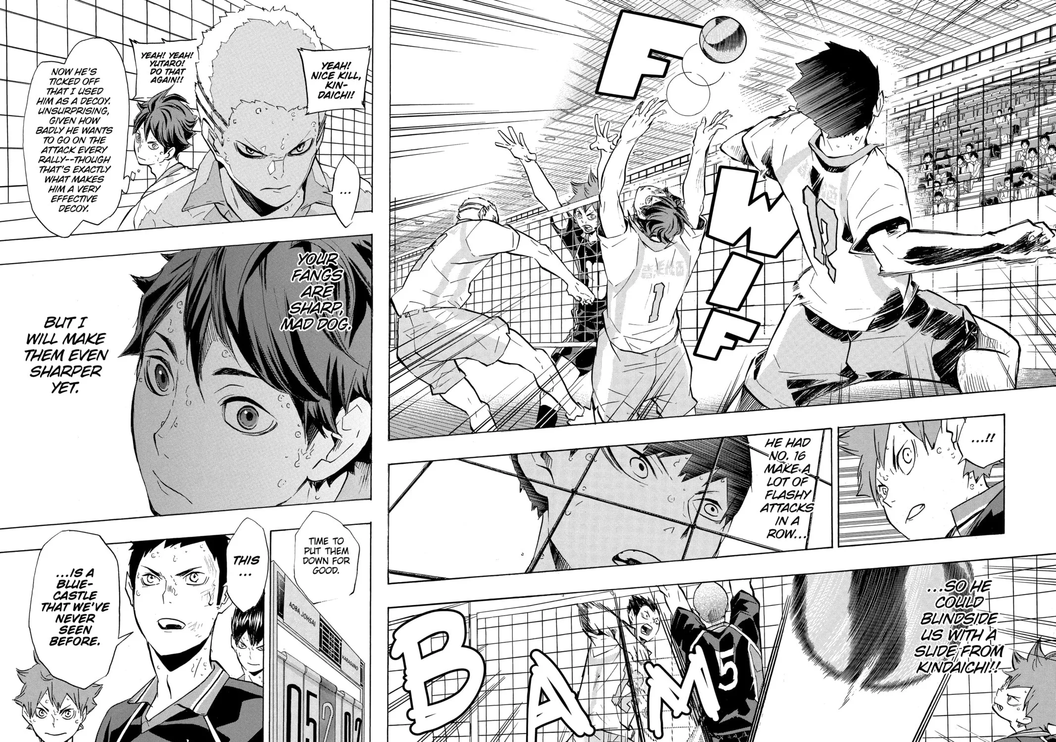 Read Haikyu!! chapter 132 image 36 on Lezhin