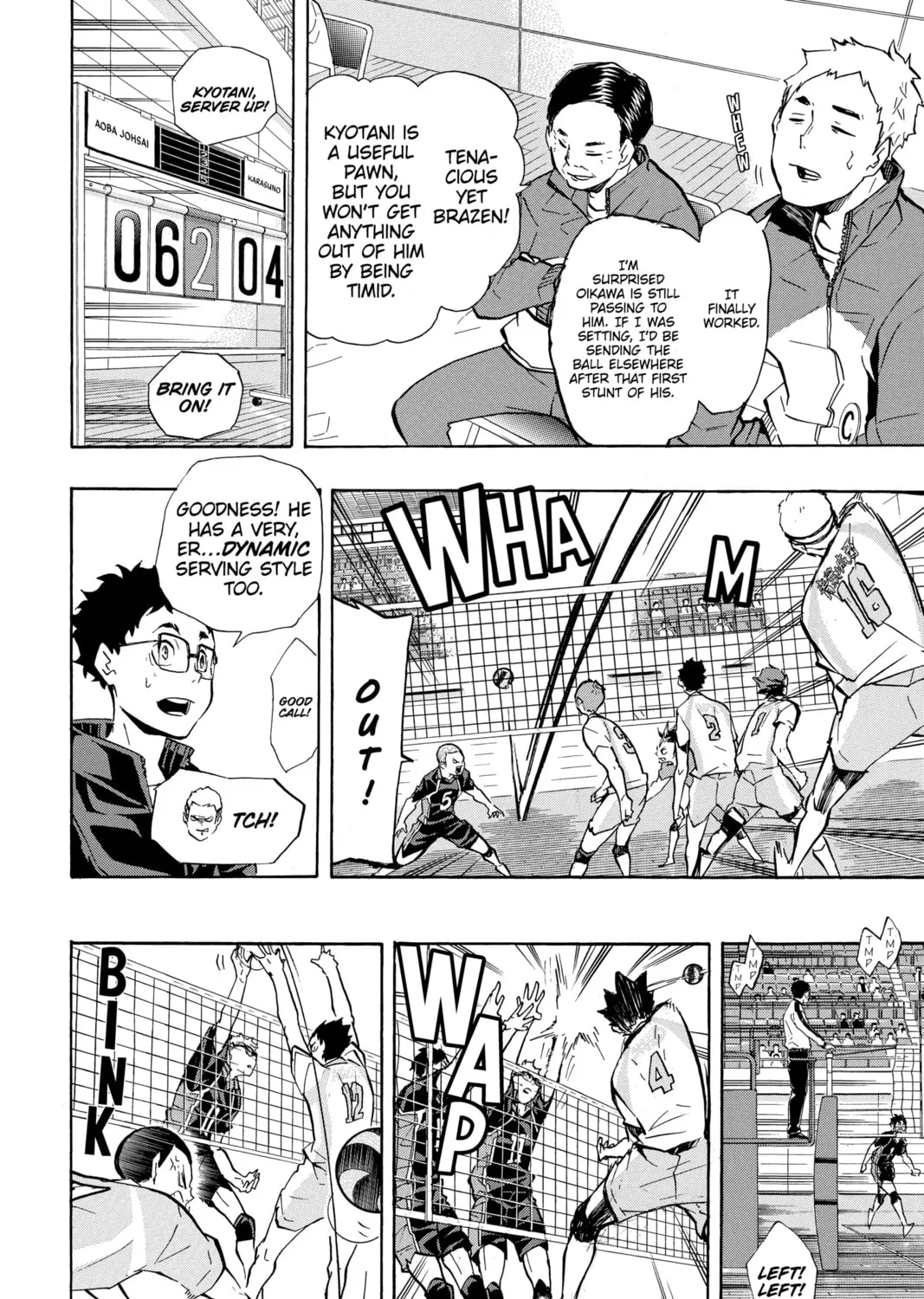 Read Haikyu!! chapter 133 image 14 on Lezhin