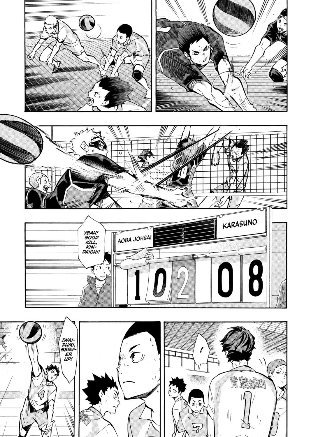 Read Haikyu!! chapter 133 image 16 on Lezhin