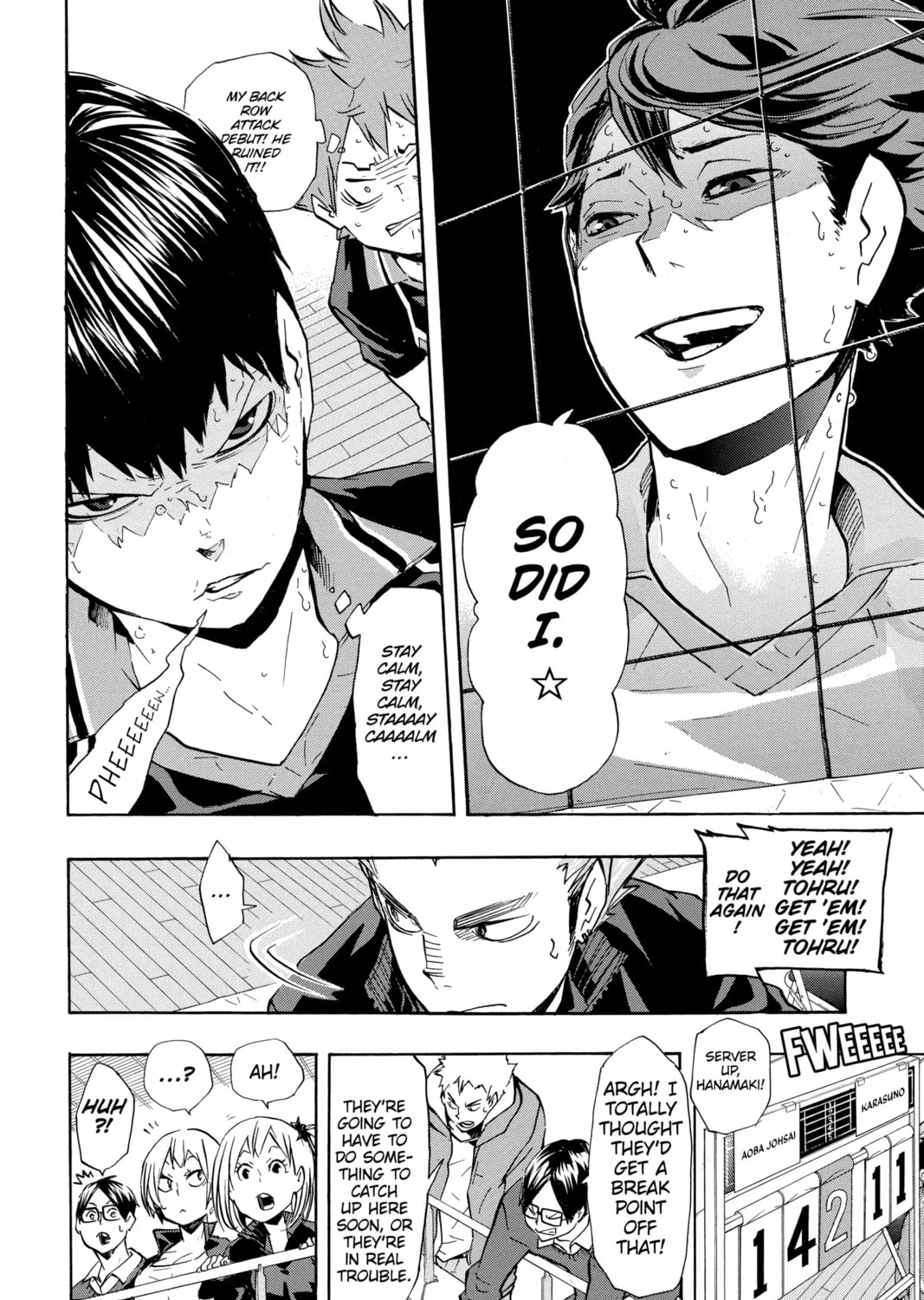 Read Haikyu!! chapter 133 image 32 on Lezhin