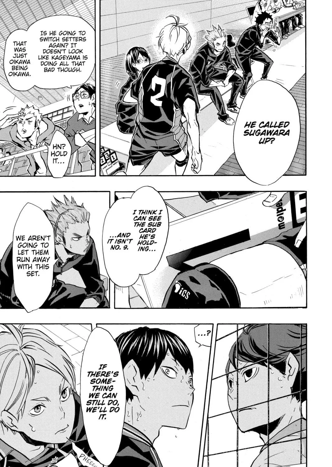 Read Haikyu!! chapter 133 image 34 on Lezhin
