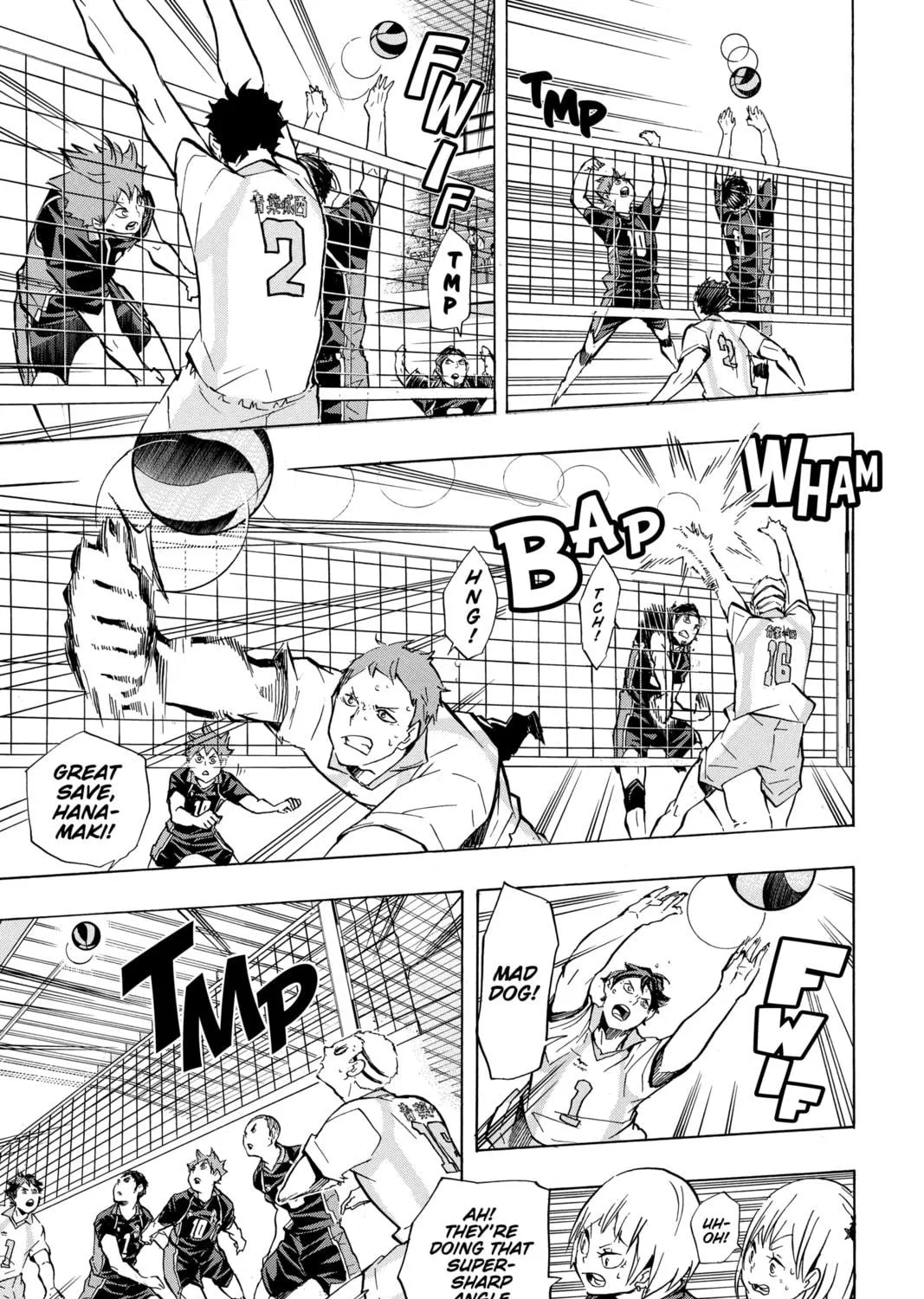 Read Haikyu!! chapter 133 image 8 on Lezhin