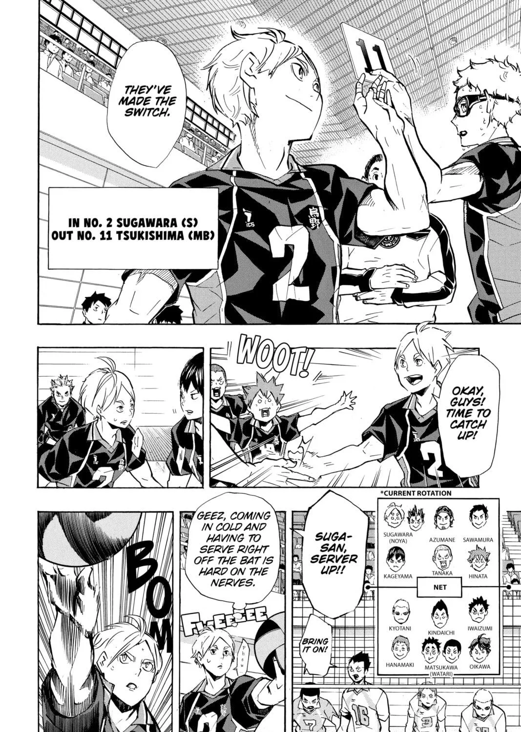 Read Haikyu!! chapter 134 image 16 on Lezhin
