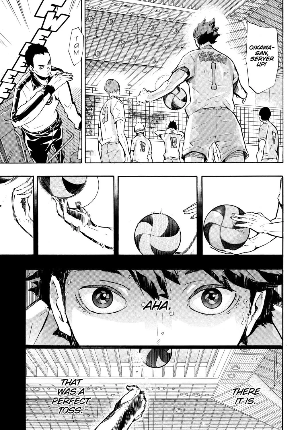 Read Haikyu!! chapter 134 image 4 on Lezhin