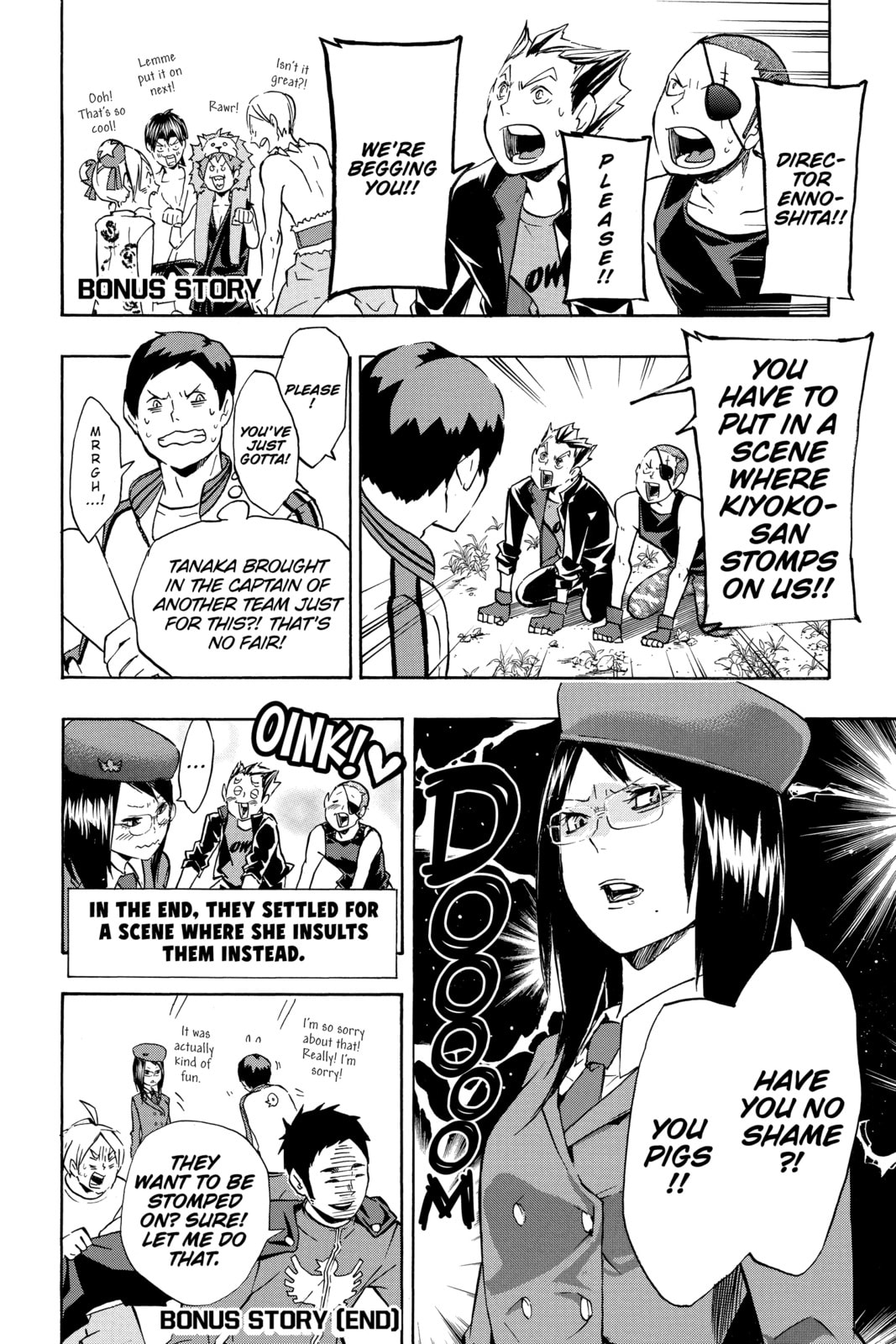 Read Haikyu!! chapter 135.1 image 1 on Lezhin