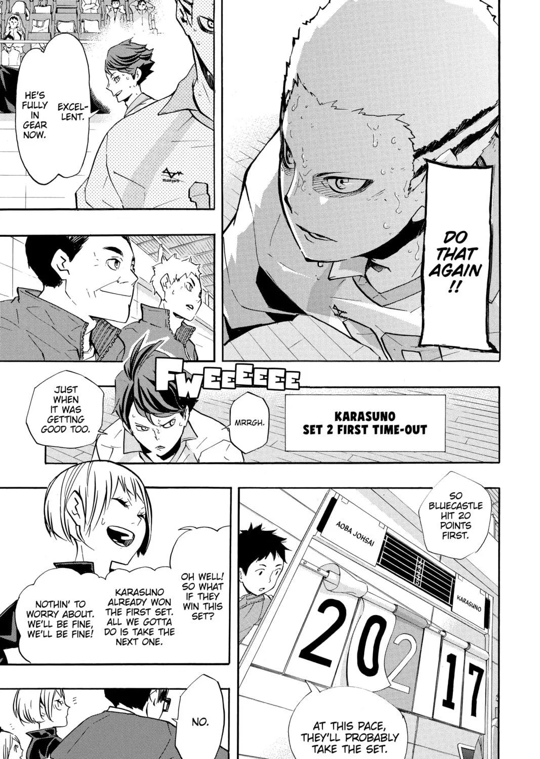 Read Haikyu!! chapter 135 image 16 on Lezhin