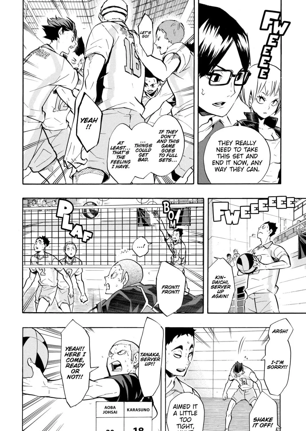 Read Haikyu!! chapter 135 image 18 on Lezhin