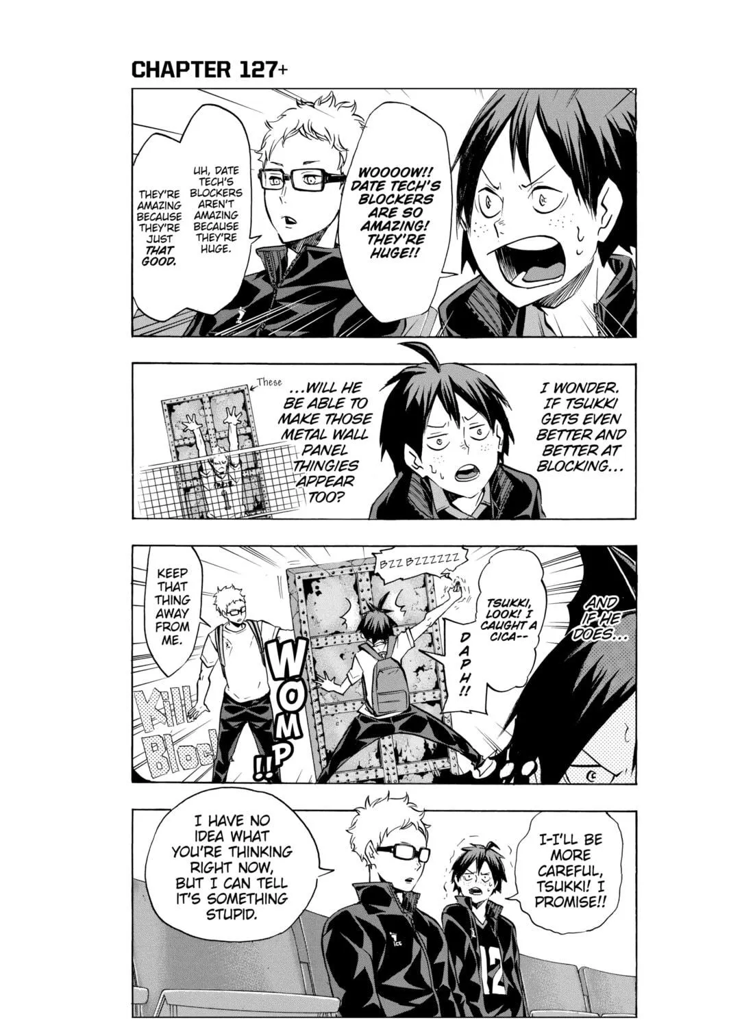 Read Haikyu!! chapter 135 image 34 on Lezhin