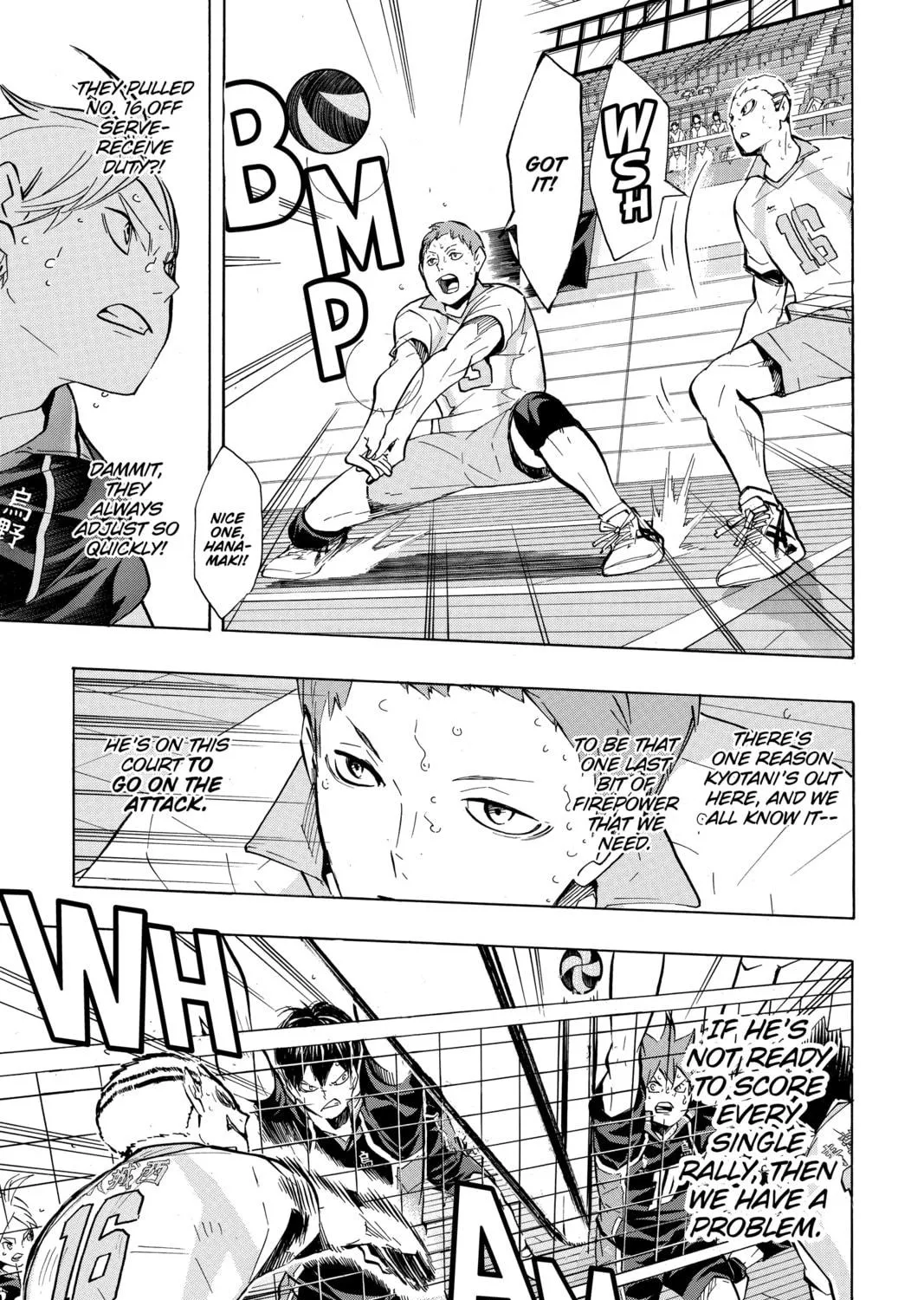Read Haikyu!! chapter 135 image 4 on Lezhin