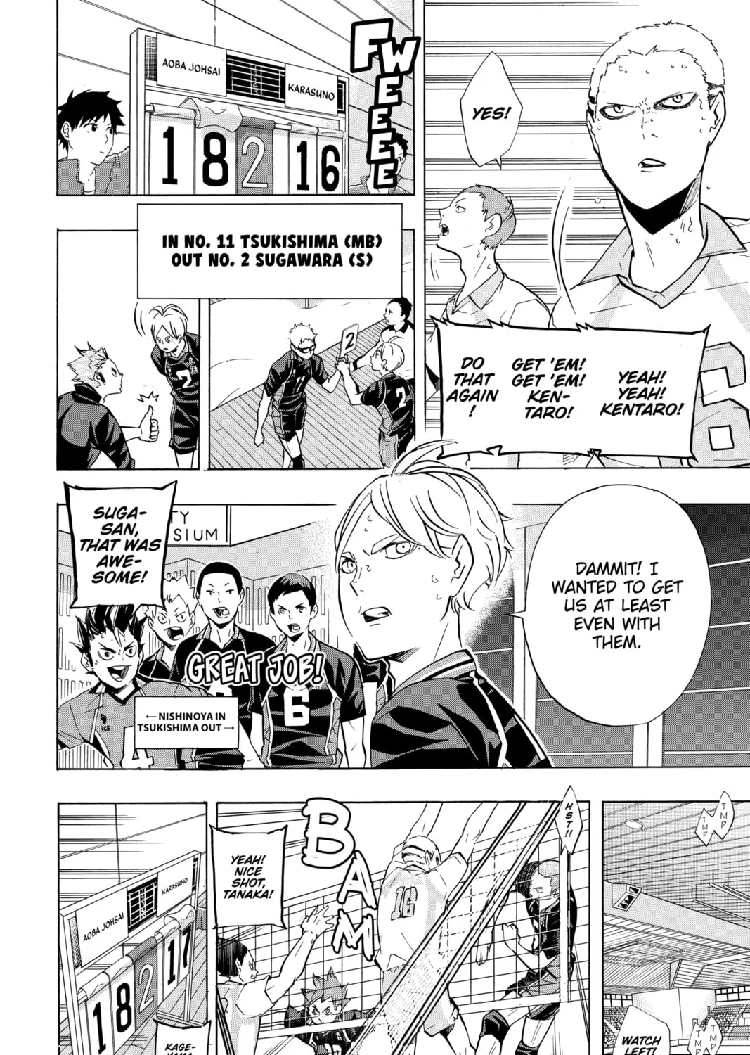 Read Haikyu!! chapter 135 image 6 on Lezhin