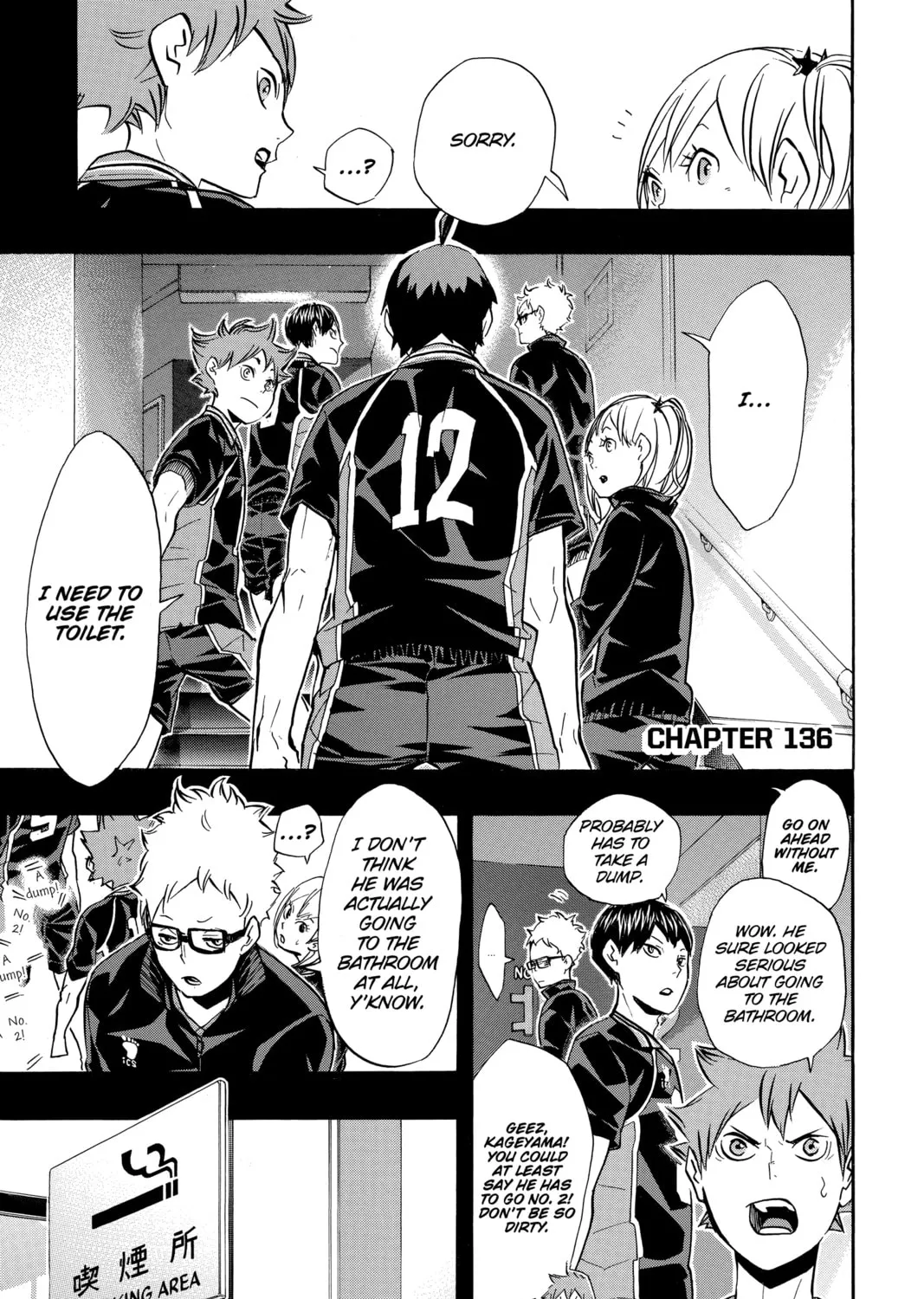 Read Haikyu!! chapter 136 image 0 on Lezhin