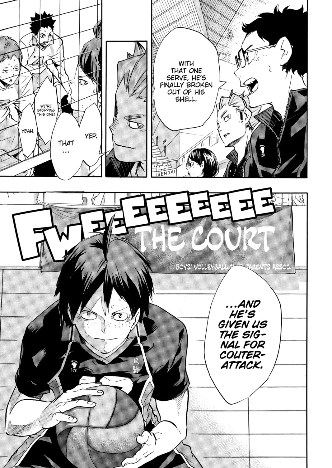 Read Haikyu!! chapter 136 image 32 on Lezhin