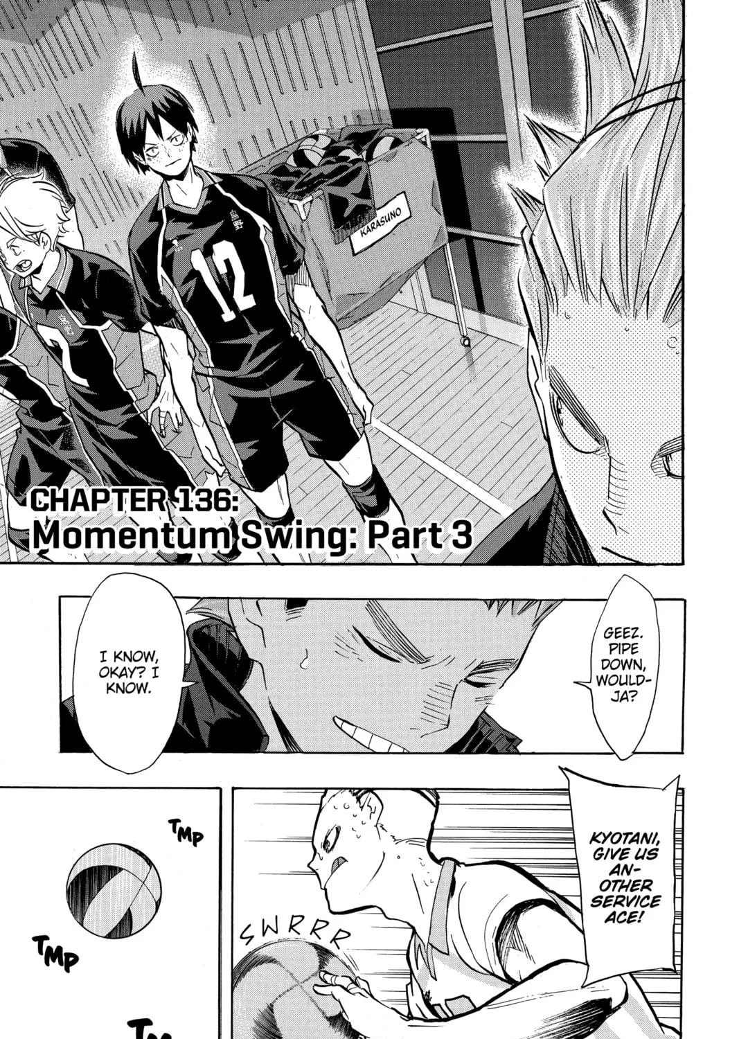 Read Haikyu!! chapter 136 image 4 on Lezhin