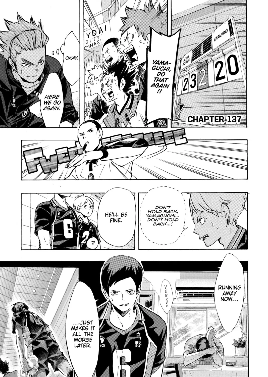 Read Haikyu!! chapter 137 image 0 on Lezhin