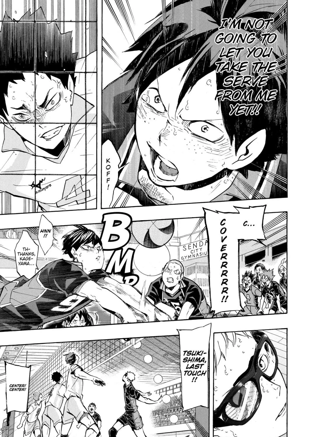 Read Haikyu!! chapter 137 image 18 on Lezhin