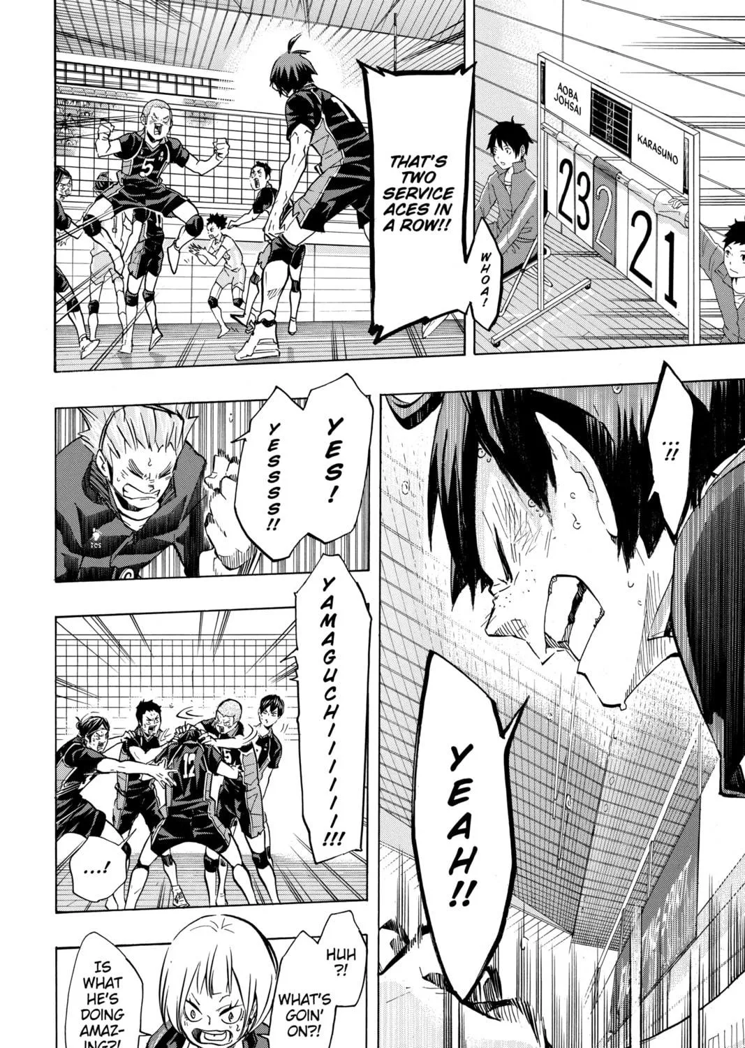 Read Haikyu!! chapter 137 image 8 on Lezhin