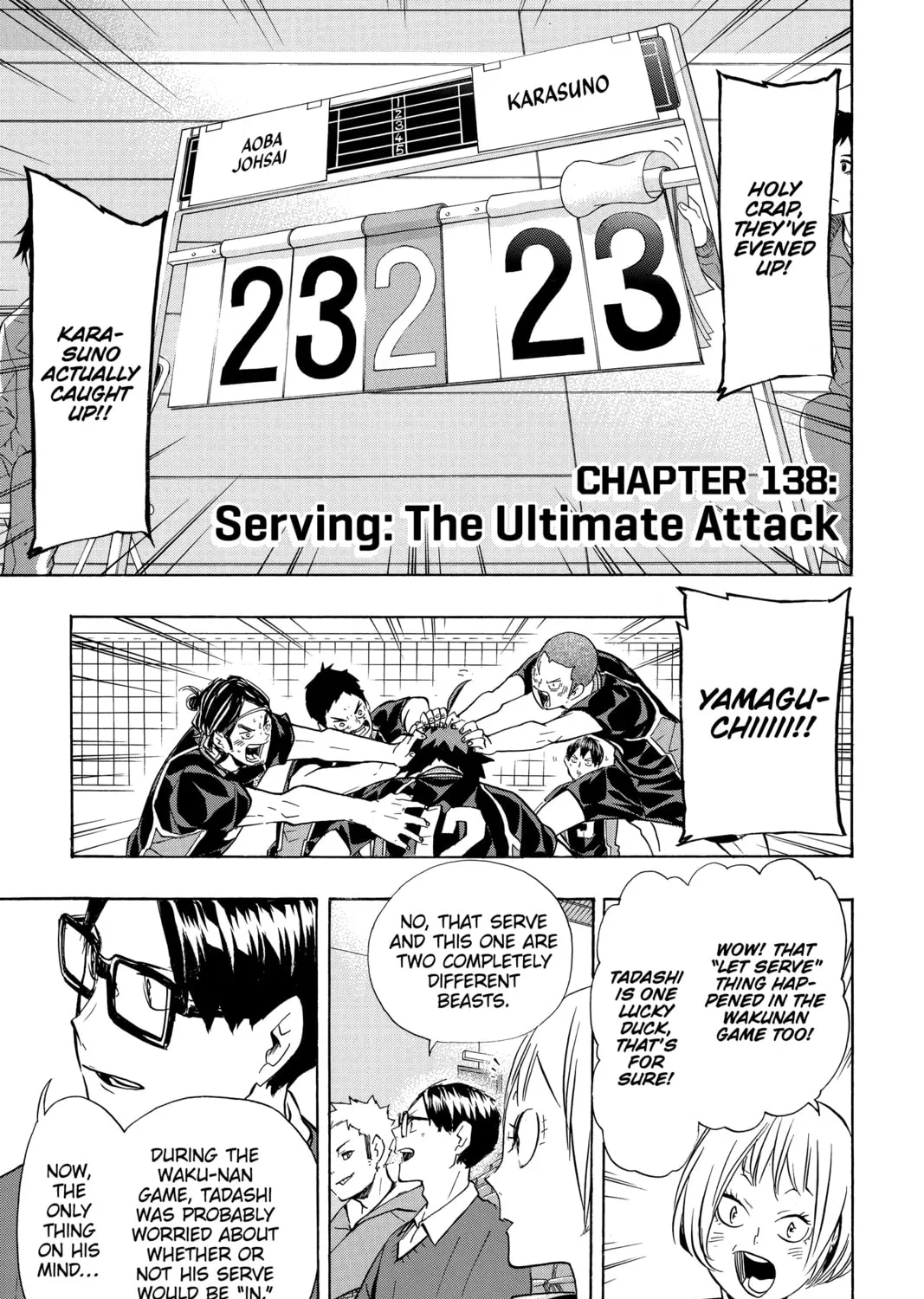 Read Haikyu!! chapter 138 image 0 on Lezhin