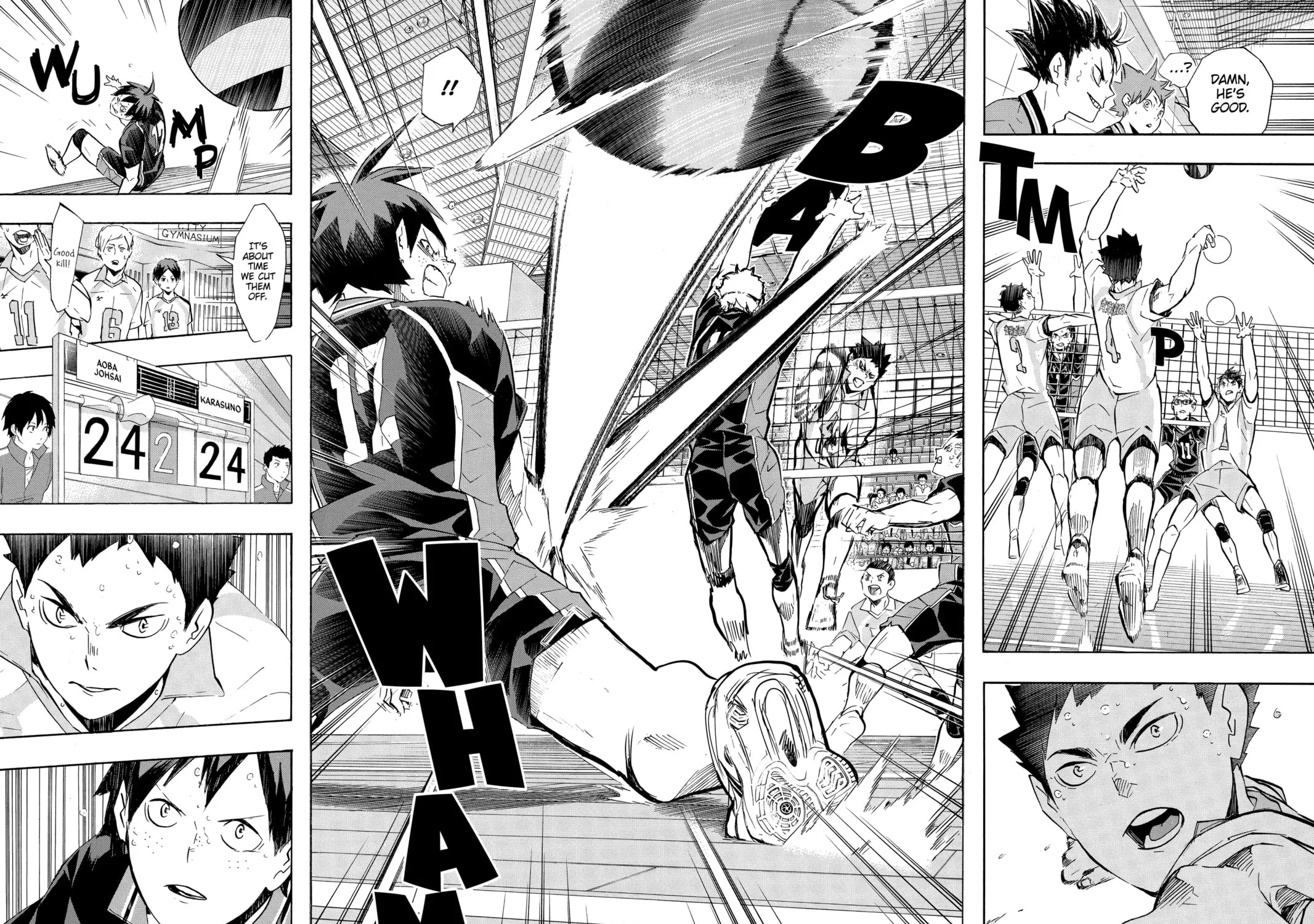 Read Haikyu!! chapter 138 image 18 on Lezhin