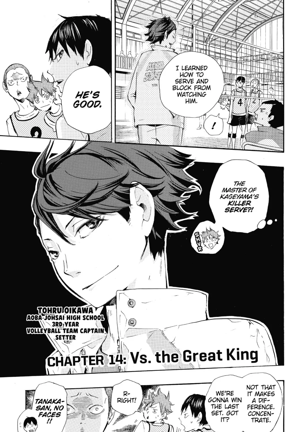 Read Haikyu!! chapter 14 image 0 on Lezhin