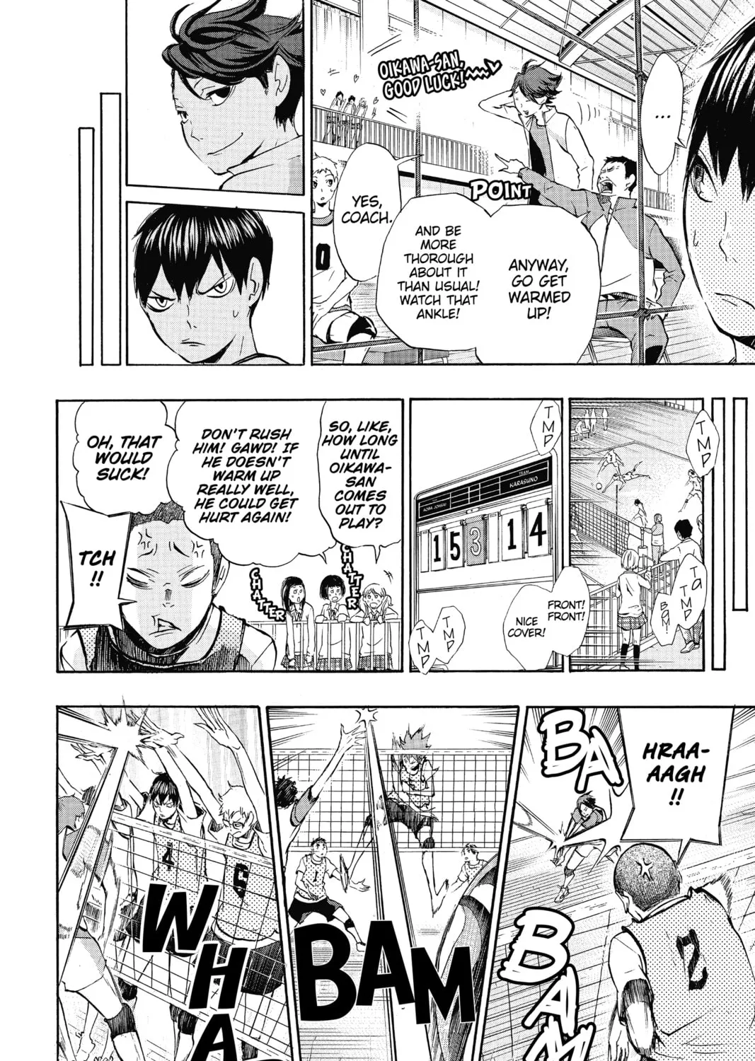 Read Haikyu!! chapter 14 image 2 on Lezhin