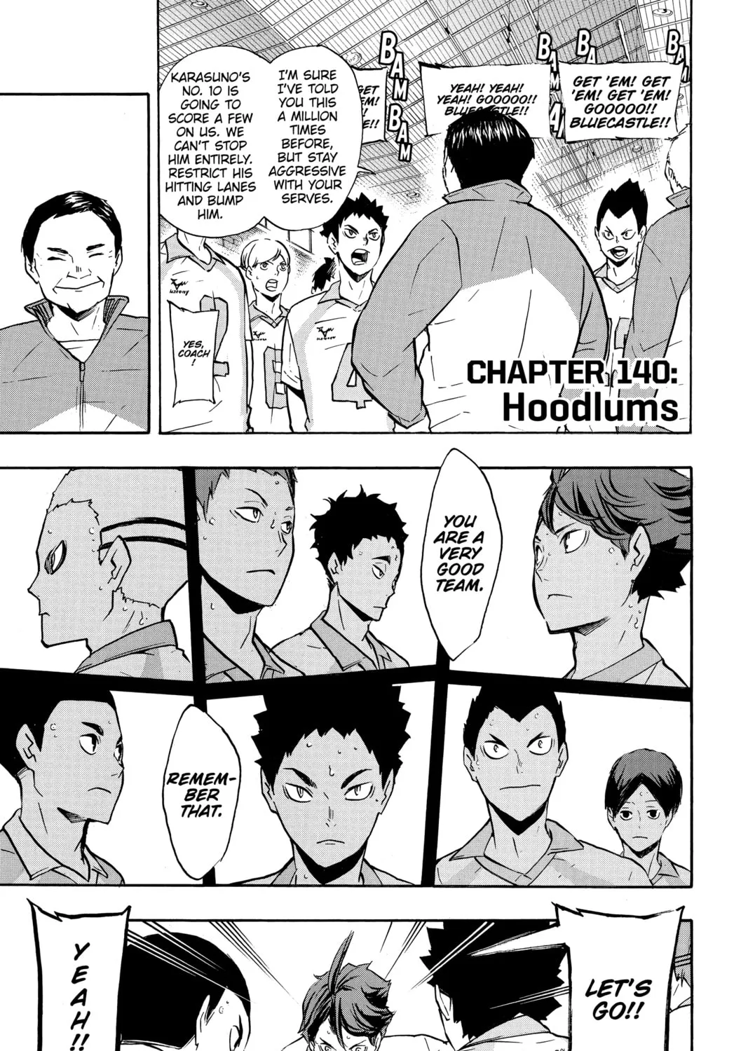 Read Haikyu!! chapter 140 image 0 on Lezhin