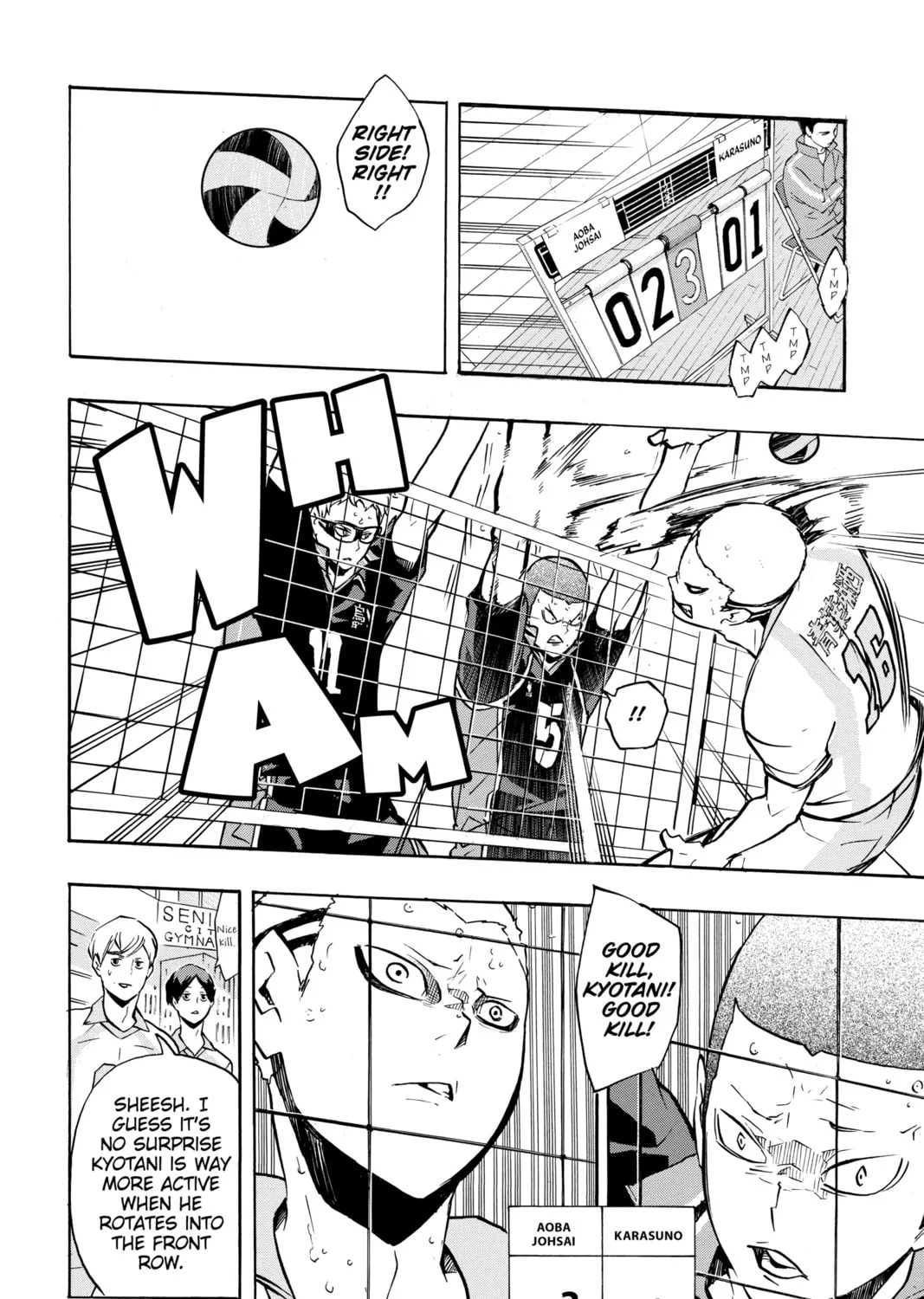 Read Haikyu!! chapter 140 image 14 on Lezhin