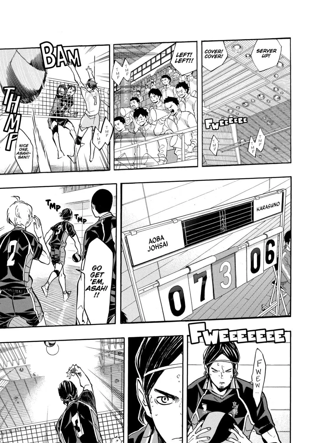 Read Haikyu!! chapter 140 image 16 on Lezhin