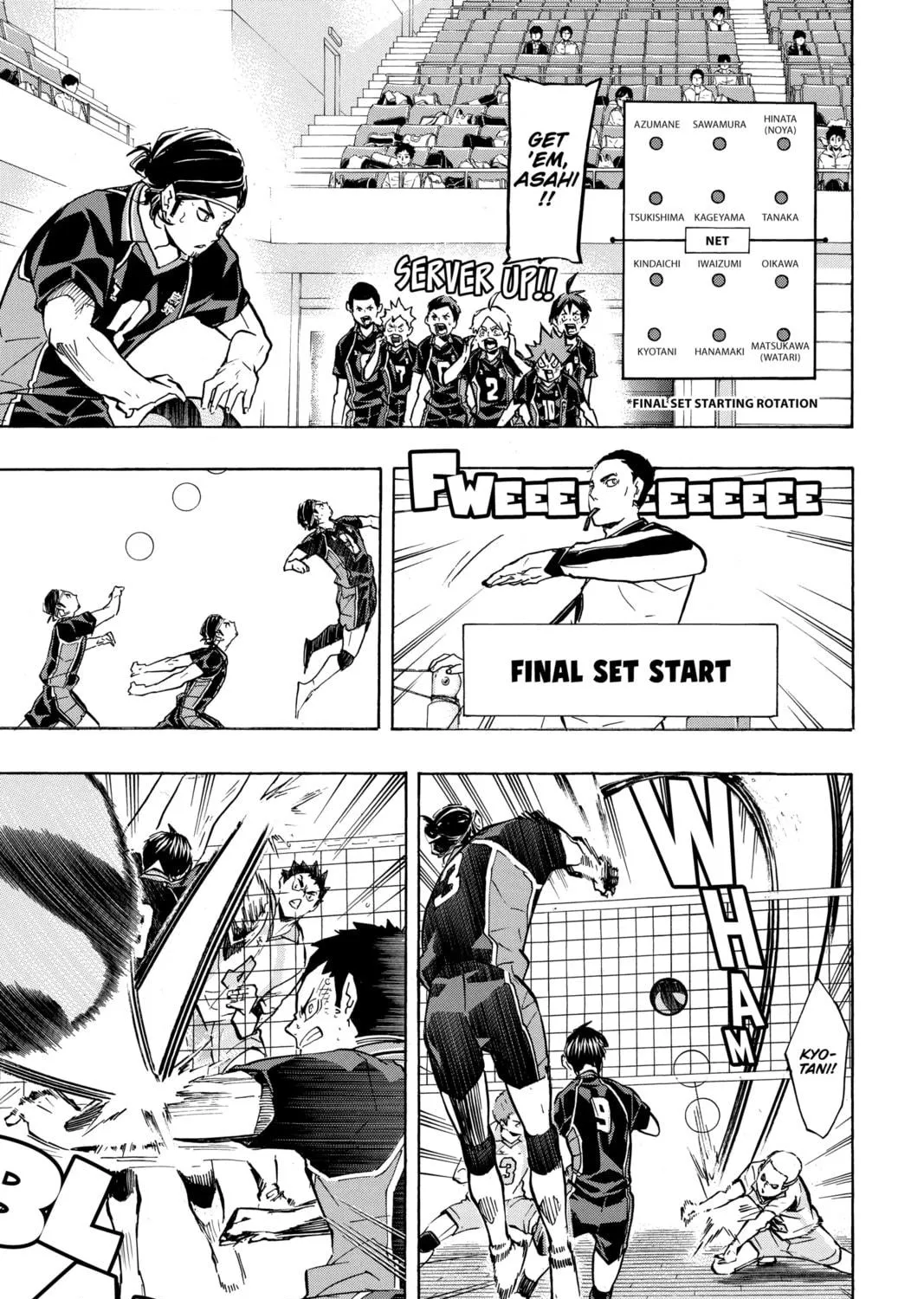 Read Haikyu!! chapter 140 image 4 on Lezhin